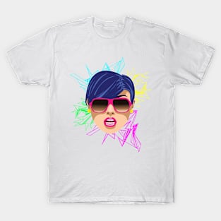 Pink Sunglasses T-Shirt